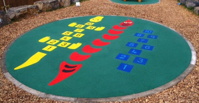Playground Safety Surface Designs in Durham Durham 